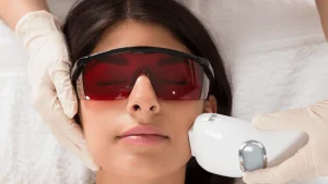 What are the different types of laser treatments for Skin