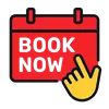 icon booking now